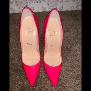 Christian Louboutin So Kate Neon Pink 36.5